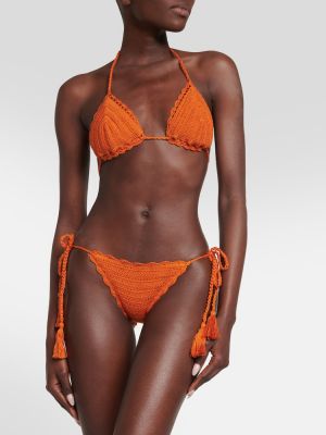 Bikini Anna Kosturova narancsszínű