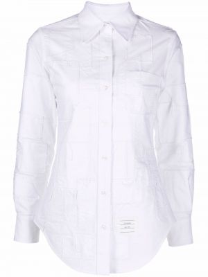 Košulja s gumbima Thom Browne bijela