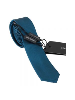 Krawat Dolce And Gabbana - Niebieski