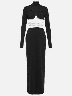 Μάξι φόρεμα Christopher Kane μαύρο