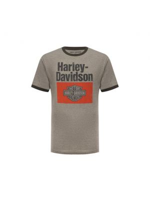 Футболка Harley Davidson, серая