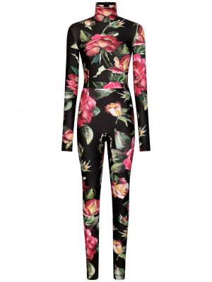 Jersey trykt lang jumpsuit Dolce & Gabbana