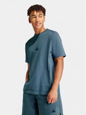T-shirt large Adidas vert