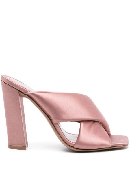 Satin mules Paris Texas