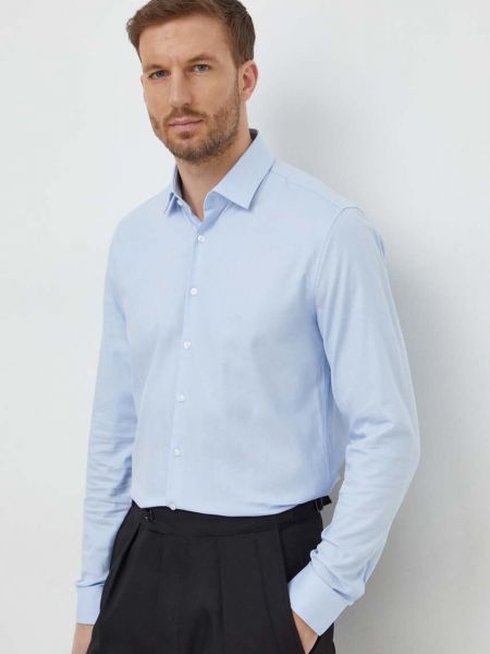 Niebieska koszula slim fit Calvin Klein