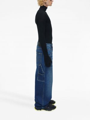 Brīva piegriezuma oversize džinsi Marc Jacobs zils