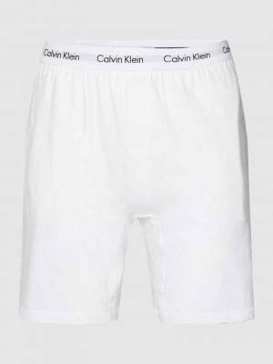 Spodnie Calvin Klein Underwear białe