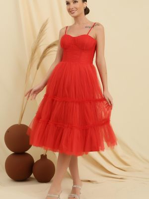 Μini φόρεμα από τούλι By Saygı