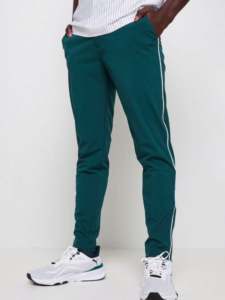 Spodnie klasyczne Lacoste Sport zielone
