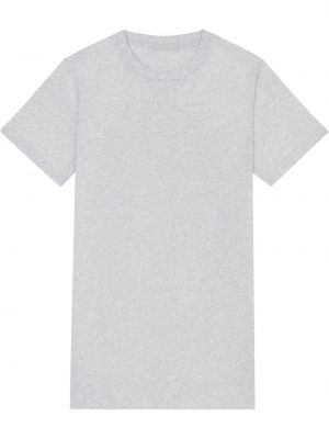 Camiseta ajustada de cuello redondo Wardrobe.nyc gris