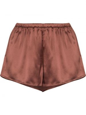 Silke shorts La Perla brun