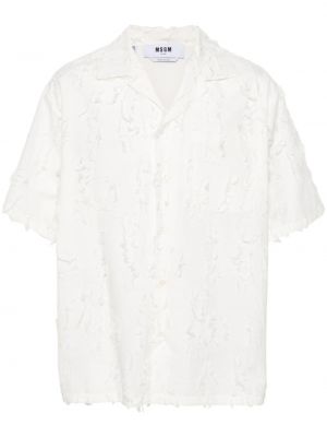 Риза Msgm бяло