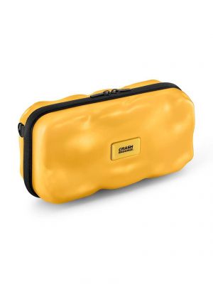 Чанта за козметика Crash Baggage жълто
