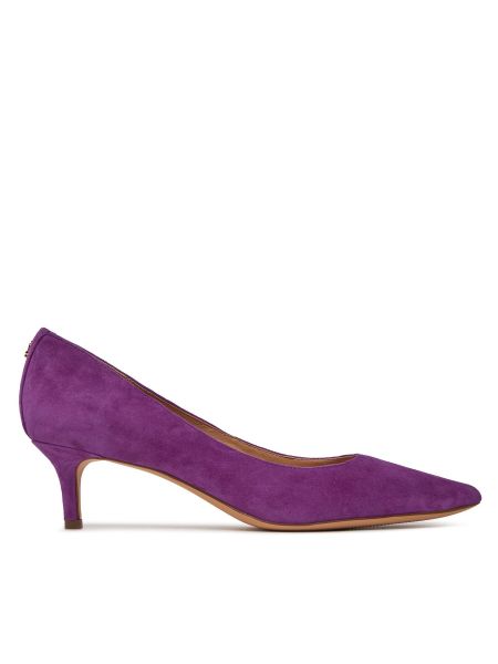 Chaussures de ville à talons à talon aiguille Lauren Ralph Lauren violet