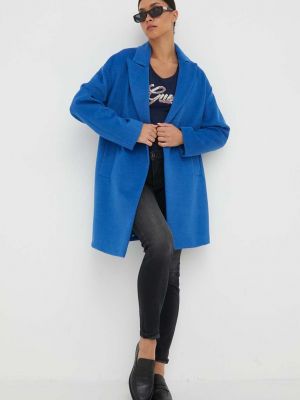 Płaszcz oversize Silvian Heach niebieski