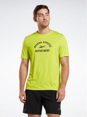 T-shirt Reebok jaune
