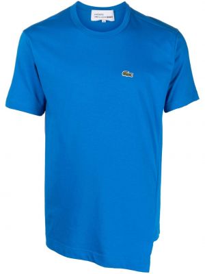 Asymetrické bavlnené tričko Comme Des Garçons Shirt modrá