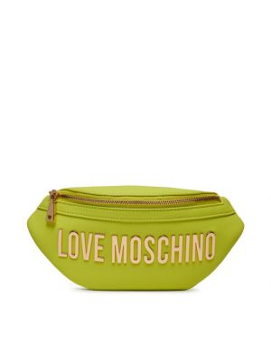 Τσαντάκι μέσης Love Moschino πράσινο