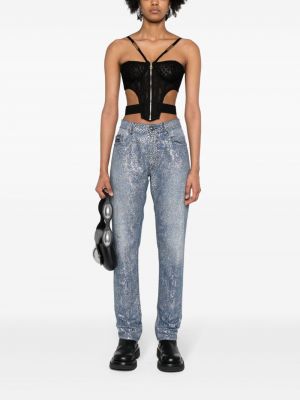 Top mit reißverschluss Versace Jeans Couture