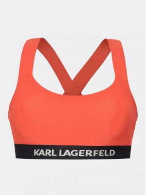 Felső Karl Lagerfeld narancsszínű