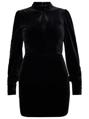 Koktejl obleka Faina črna