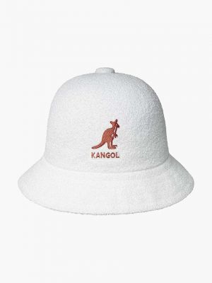 Biały kapelusz Kangol