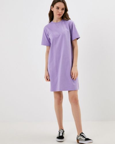 Платье-футболка Shartrez фиолетовое