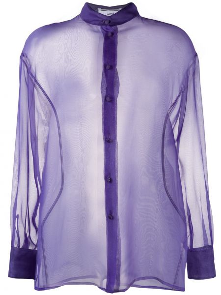 Blusa manga larga Ami Paris violeta