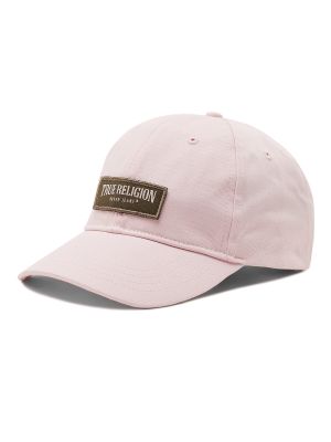 Cappello con visiera True Religion rosa
