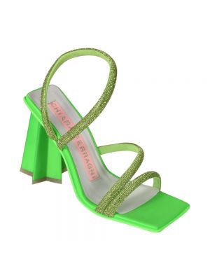 Sandały Chiara Ferragni Collection zielone