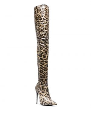 Stiefelette mit print mit leopardenmuster Le Silla