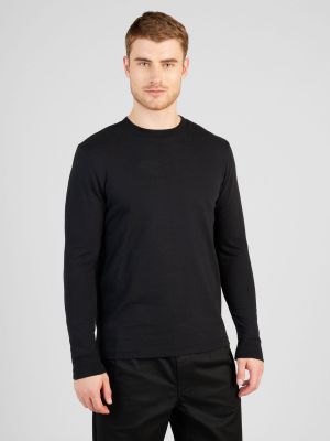 Tričko s dlhými rukávmi Melawear čierna