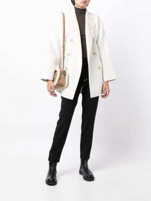 Kabát Lorena Antoniazzi bílý