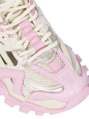 Sneakers in mesh Balenciaga Track rosa
