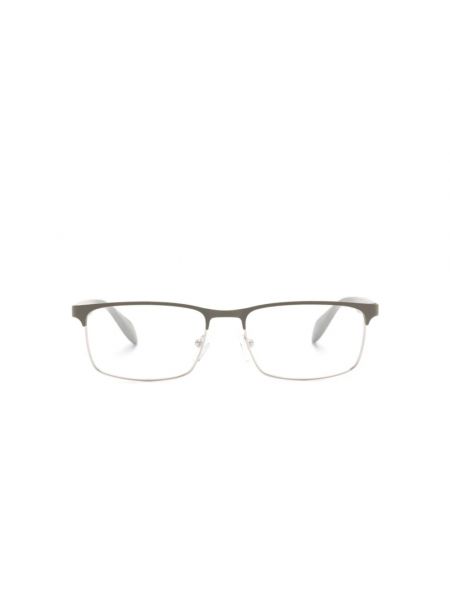 Okulary korekcyjne Emporio Armani brązowe