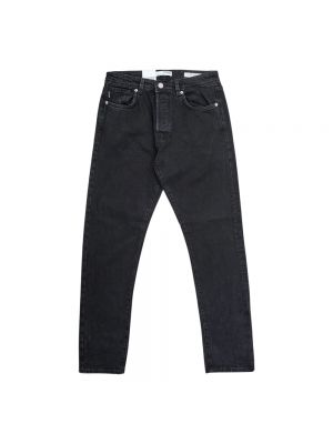 Proste jeansy slim fit Selected Homme Czarne