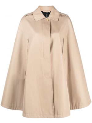 Βαμβακερό παλτό Mackintosh μπεζ