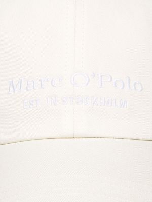 Шапка с козирки Marc O'polo бяло