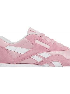 Нейлоновые кроссовки Reebok Classic nylon розовые