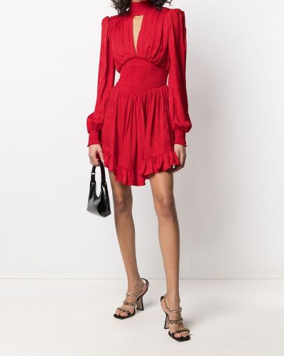 Vestido de cóctel Versace Jeans Couture rojo