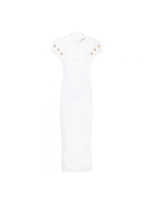 Sukienka midi Balmain biała