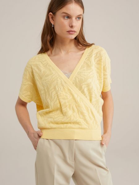 Pullover We Fashion giallo