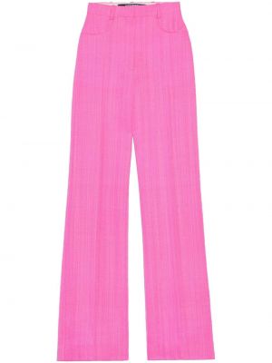 Pantaloni Jacquemus roz