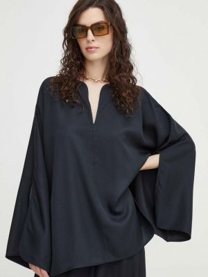 Однотонна блуза By Malene Birger чорна