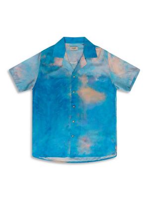 Рубашка с принтом с коротким рукавом Monet