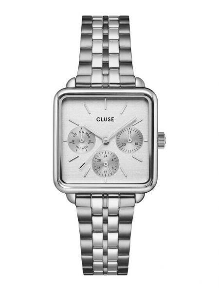 Laikrodžiai Cluse sidabrinė