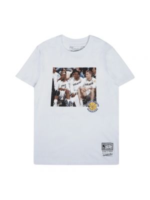 T-shirt Mitchell & Ness bianco