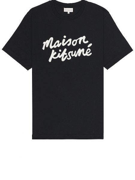 T-shirt Maison Kitsuné nero