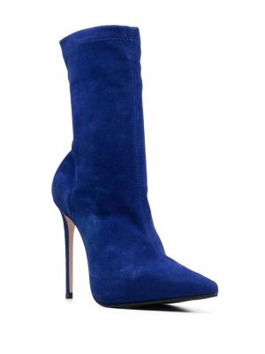 Zomšinės auliniai batai Le Silla mėlyna
