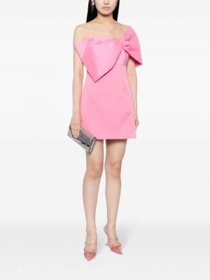 Sukienka koktajlowa z kokardką Rachel Gilbert różowa
